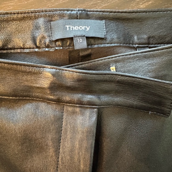 Theory Pants - Theory leather pants